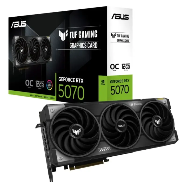 Grafička kartica Asus nVidia TUF RTX5070 12GB GDDR7