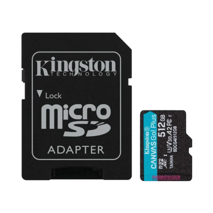 Kingston MC microSD 512GB CanvasGoPlus