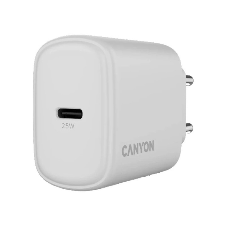 Canyon punjač OnCharge 250 25W 1xPD bijeli