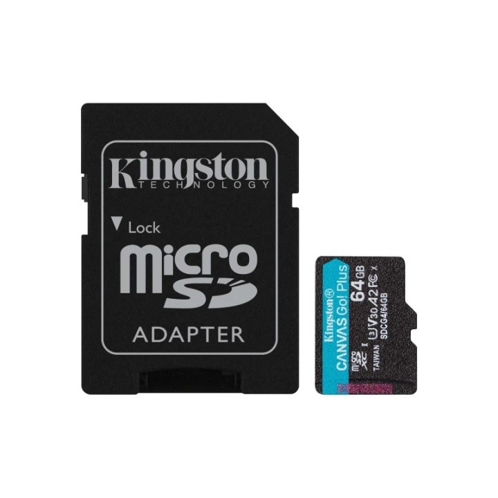 Kingston MC microSD 64GB CanvasGoPlus