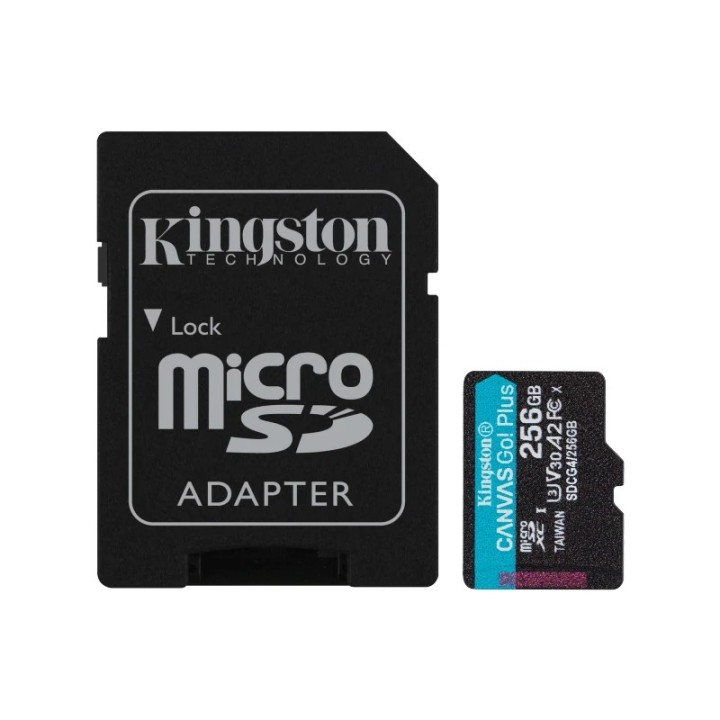 Kingston MC microSD 256GB CanvasGoPlus