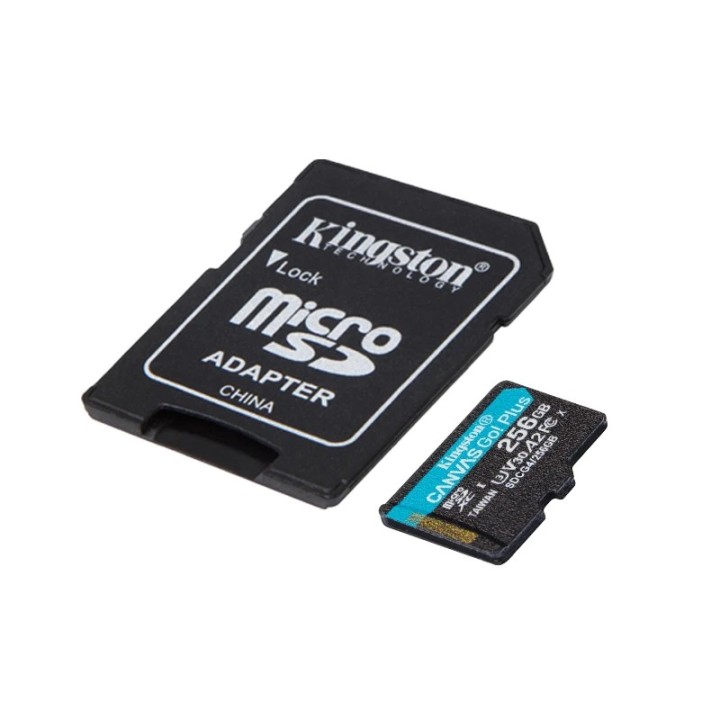 Kingston MC microSD 256GB CanvasGoPlus
