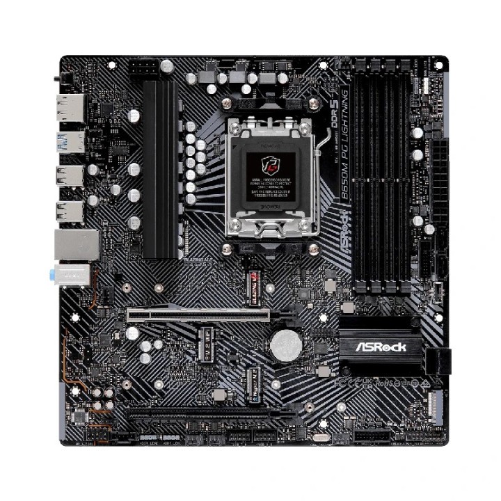 Asrock matična ploča AMD B650M PG LIGHTNING, AM5