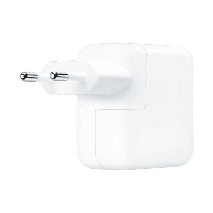 Apple punjač Dual USB-C 35W bijeli bez kabla