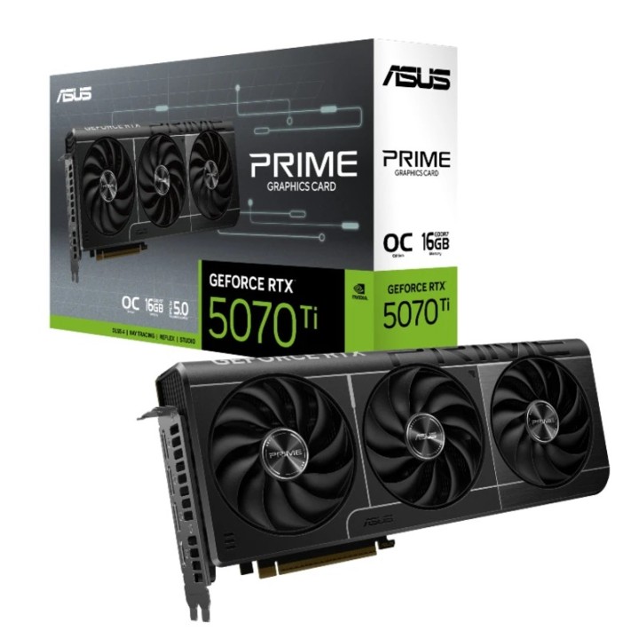 Asus grafička kartica Prime nVidia RTX5070Ti 16GB GDDR7