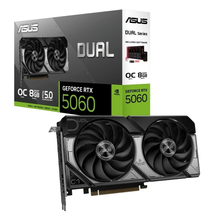 Asus grafička kartica Dual RTX5060 8GB DDR7