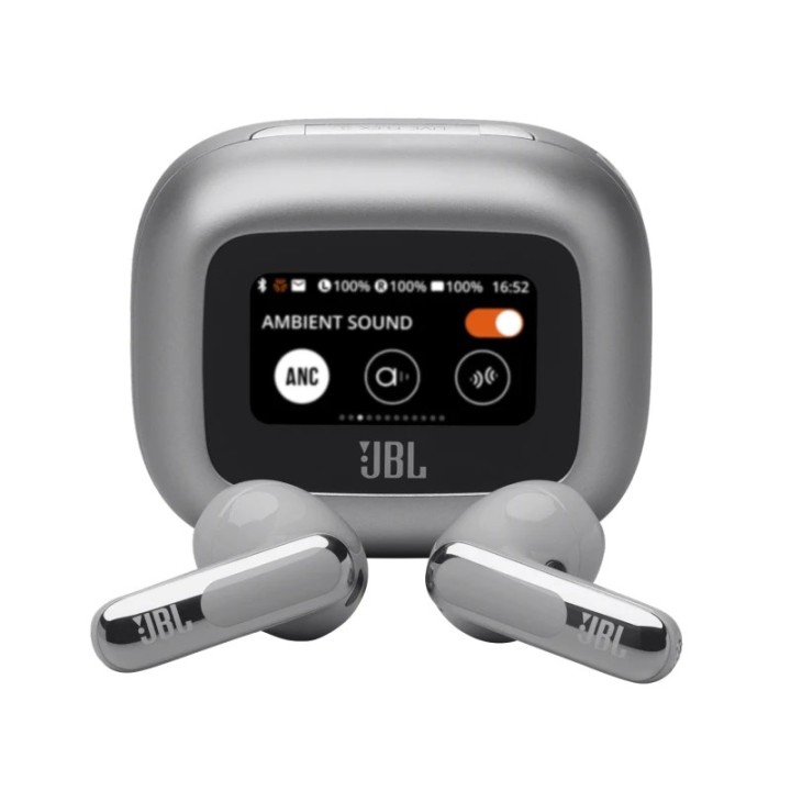 JBL slušalice bluetooth Live Flex 3 srebrne