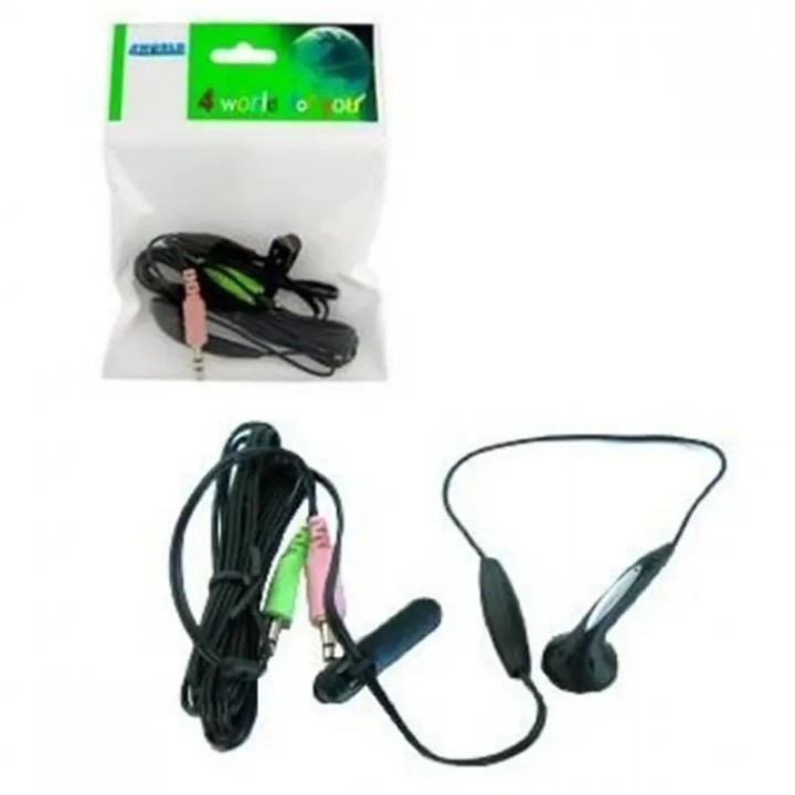 4World Headset mono za skype