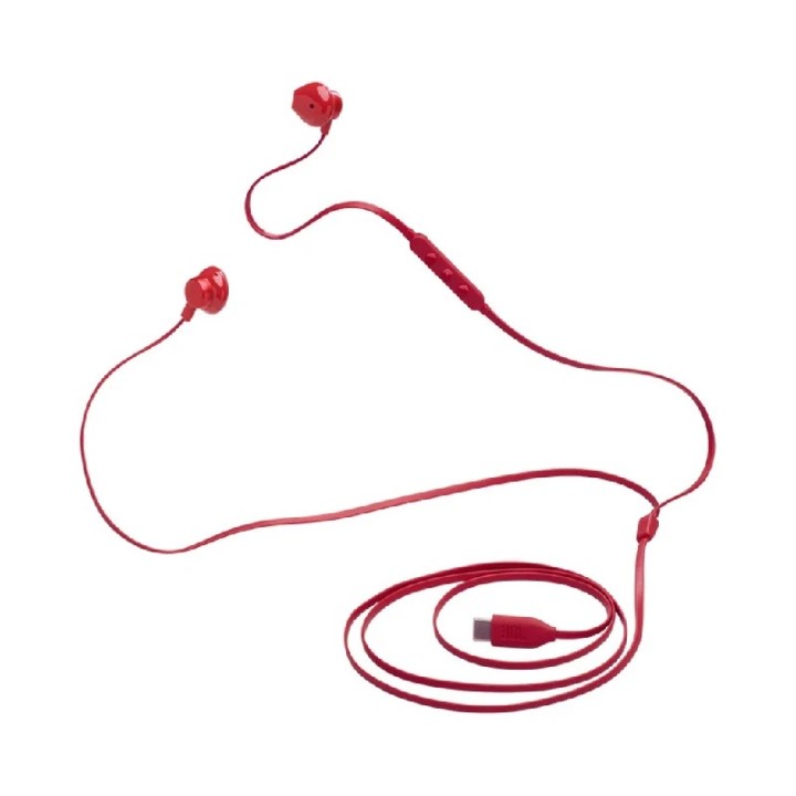 JBL slušalice T305C USB-C crvene