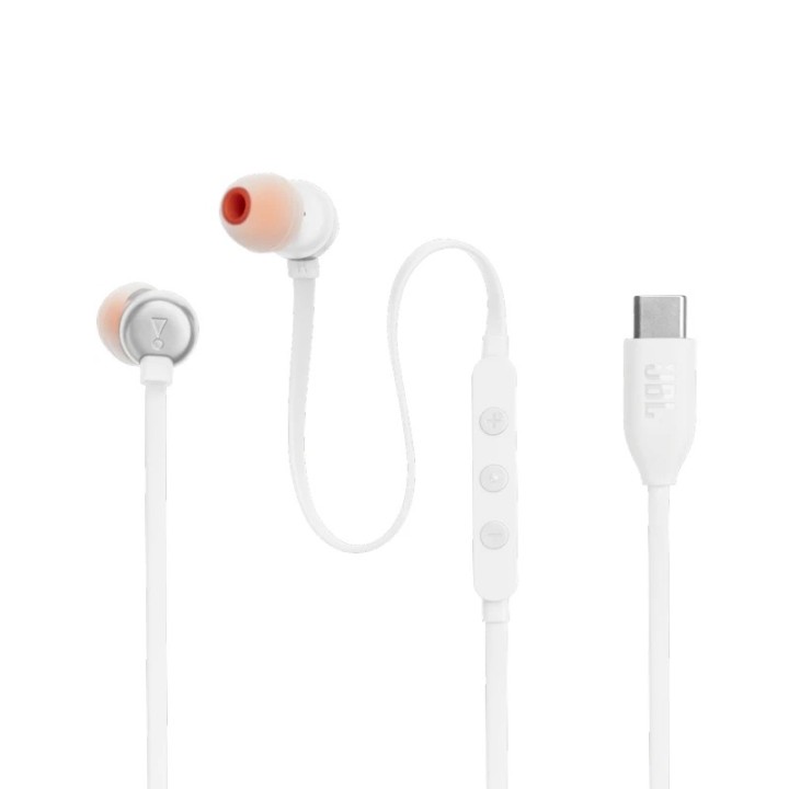 JBL slušalice T310C USB-C bijela