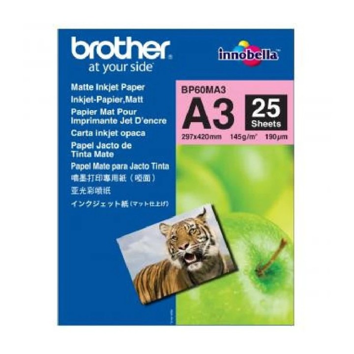 BROTHER Foto papir A3 ink jet, 25 kom pakiranje BP60MA3