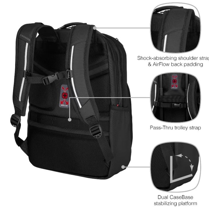 Wenger ruksak za laptop Cosmic 17'' crni