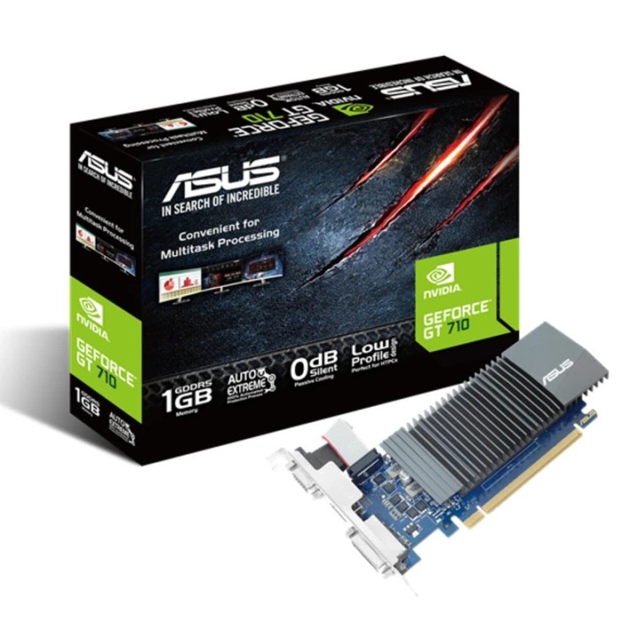 Asus nVidia GeForce GT710 2GB DDR3, GT710-2-SL-BRK