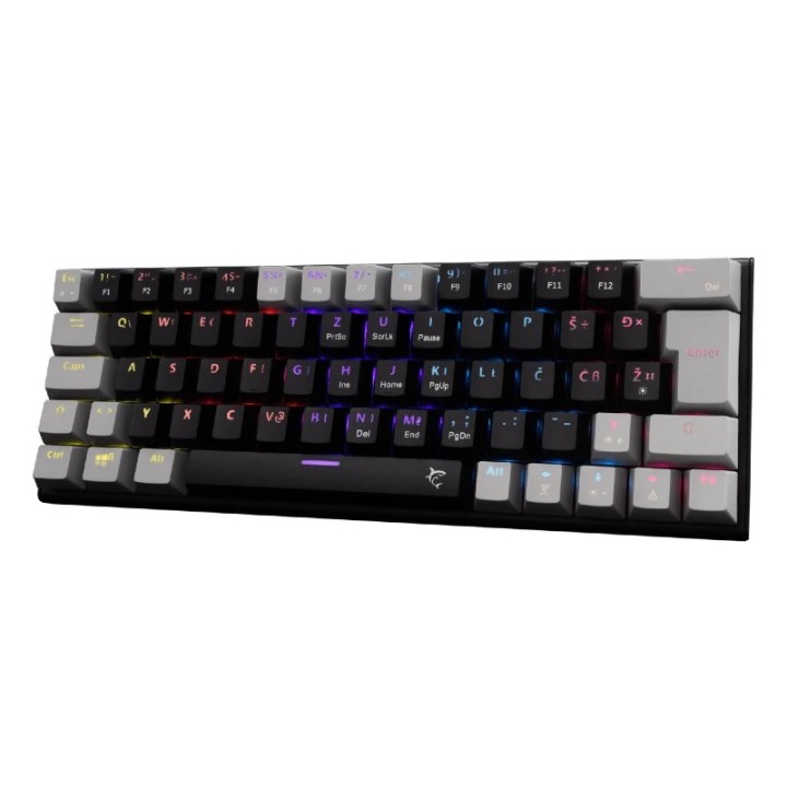 White shark gaming tastatura Wakizashi-2 mehanička red SW crno-siva
