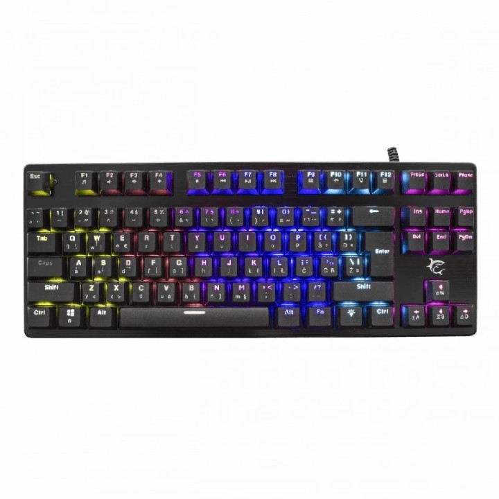 White shark gaming tastatura Spartan mehanička blue SW crna