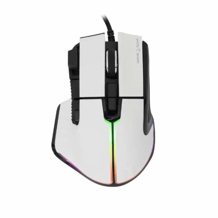 White shark gaming miš Marrok rgb bijeli