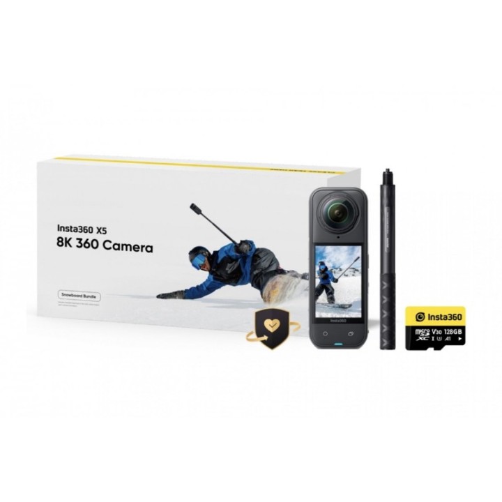 Insta360 X5 Snowboard Bundle