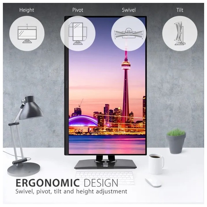 ViewSonic monitor VP3256-4K – 3K2″ 4