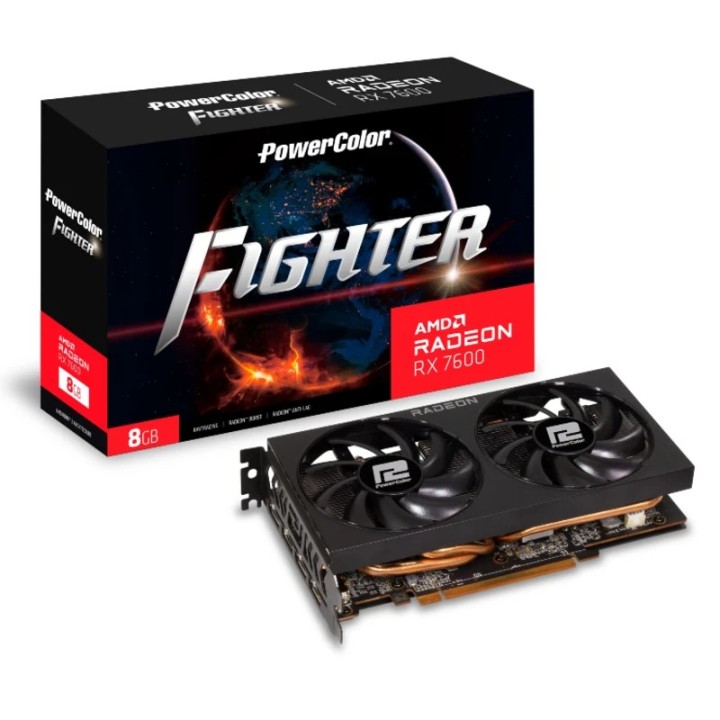 PowerColor grafička kartica AMD RX7600 8GB DDR6