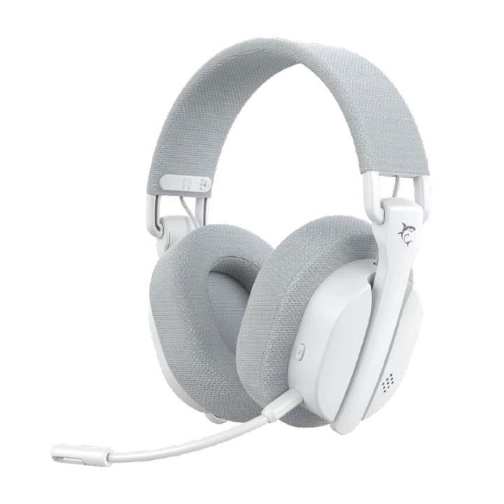 White Shark gaming slušalice bežične Firecrest bijele