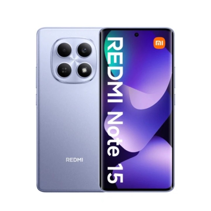 Mobitel Xiaomi Redmi Note 15, 4G, 6/128GB, ljubičasti