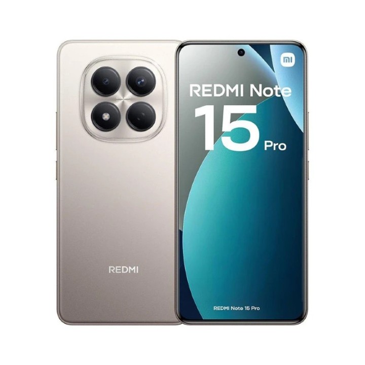 Mobitel Xiaomi Redmi Note 15 Pro, 4G, 8/256GB, srebrni