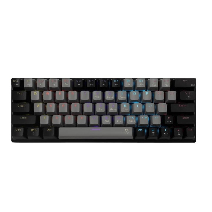 White shark gaming tastatura Wakizashi mehanička Blue SW sivo-crna