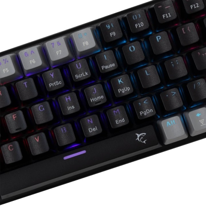 White shark gaming tastatura Wakizashi mehanička Red SW US crno-siva
