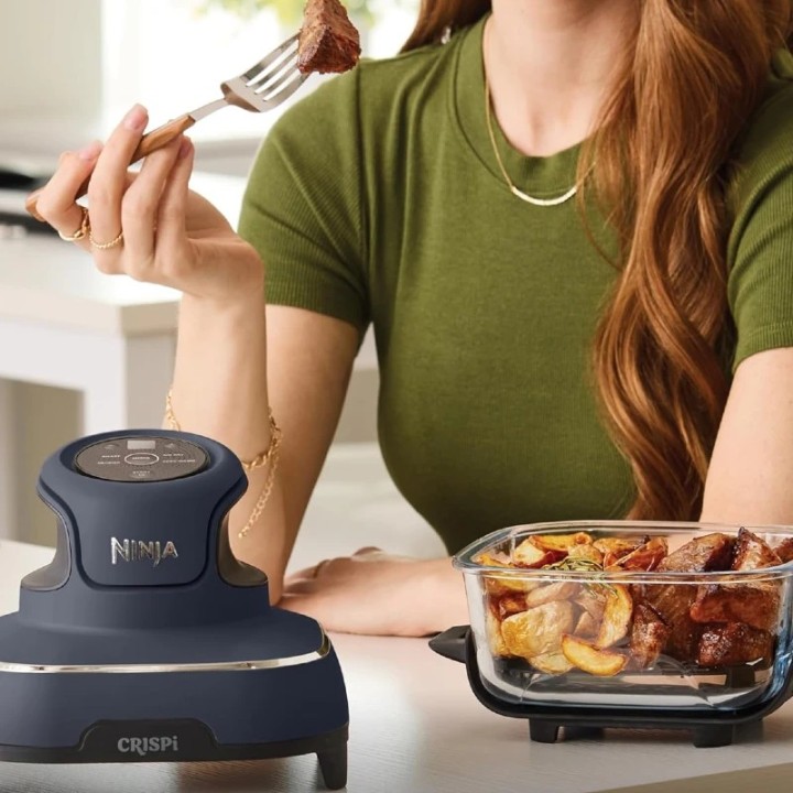 Ninja friteza CRISPI 4u1 FN101EUGY plavo - crna