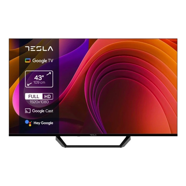 Tesla TV 43E655BFS LED 43'' (109cm) FHD, Google TV + Gratis nosač