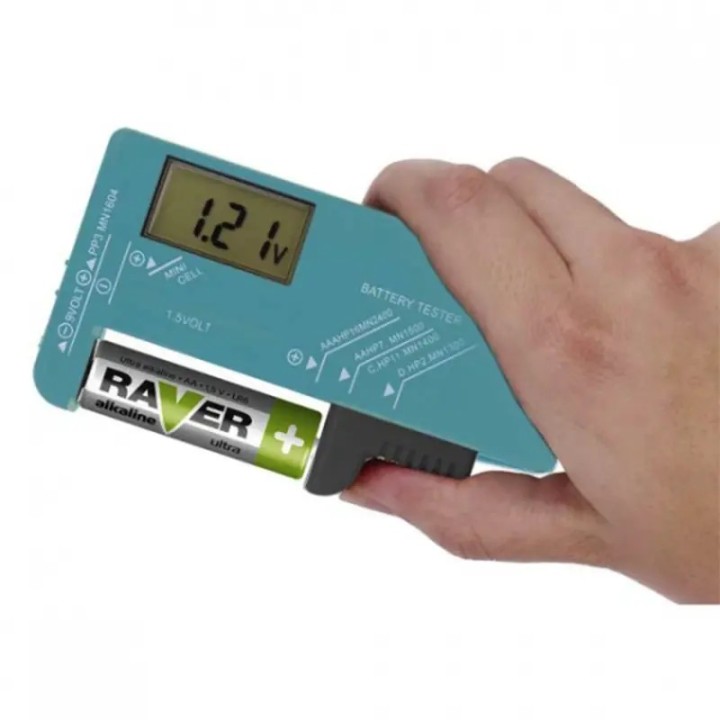 Emos univerzalni tester za baterije sa LCD displejom NO322