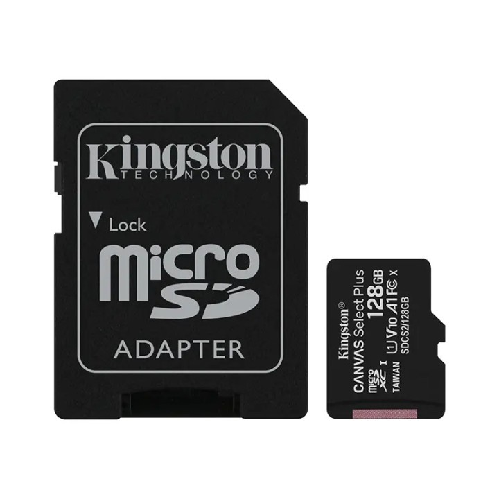 Kingston MC MicroSD 128GB Class 10 UHS-I, SDCS2/128GB