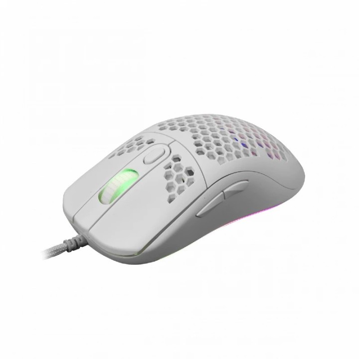 White shark gaming miš Galahad bijeli