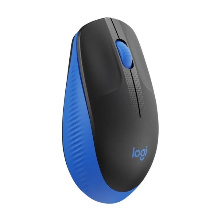 Logitech miš M190 wireless crno/plavi