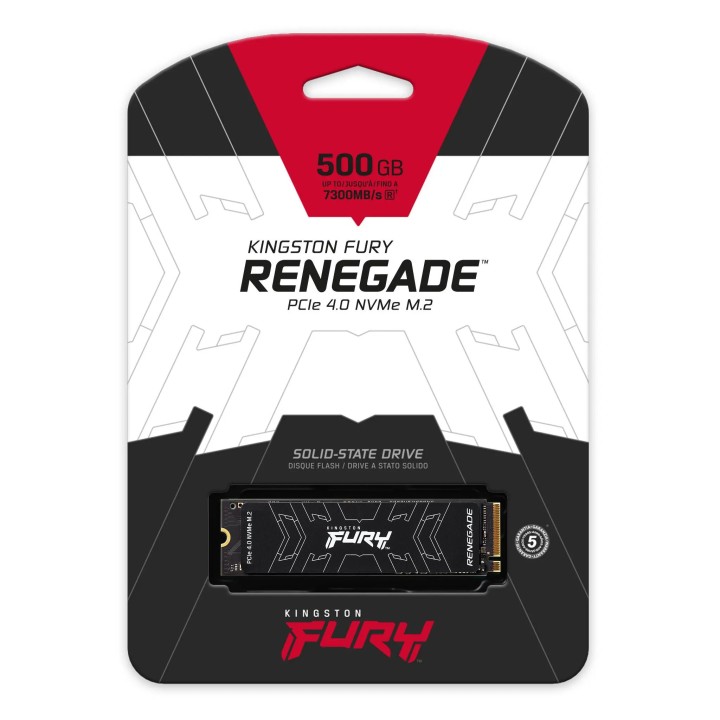 SSD Kingston Fury Renegade 500GB M.2