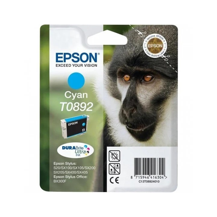 Tinta Epson T0892 Cyan