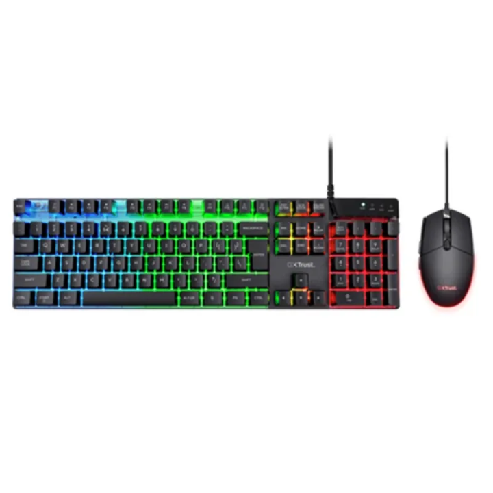 Trust GXT838 tastatura + miš Azor gaming RGB