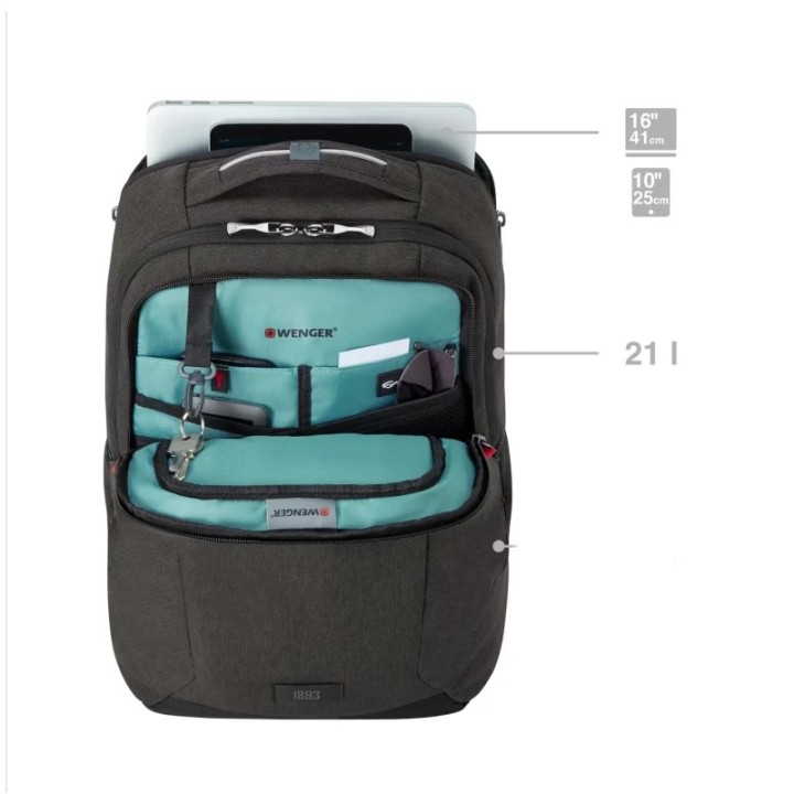 Wenger ruksak za laptop Professional 16 sivi (611641)