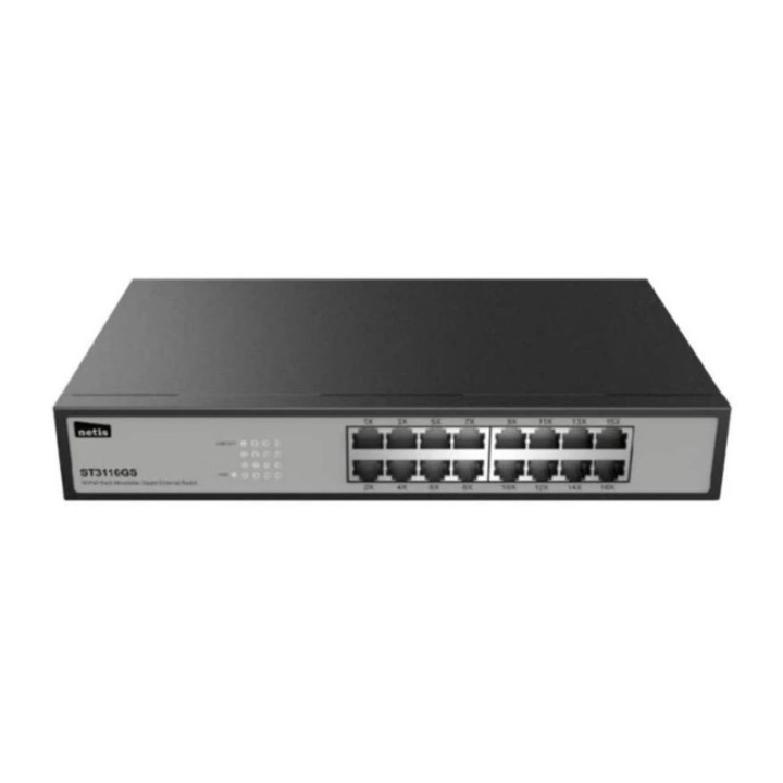 SWITCH 16 Port Gigabit RackMount metalno kucište Netis - ST3116G
