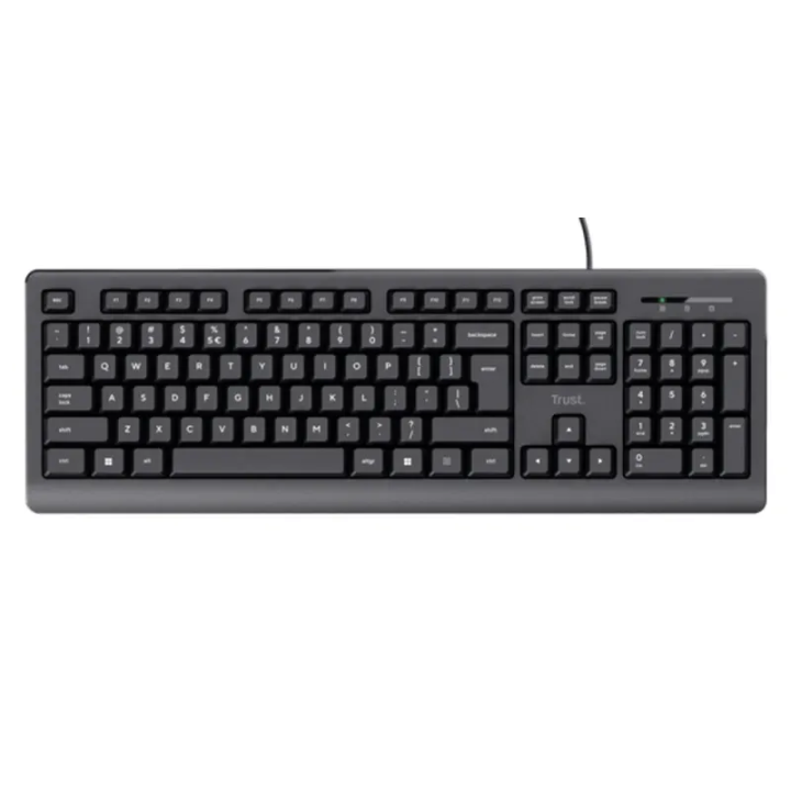 Trust tastatura Primo USB crna