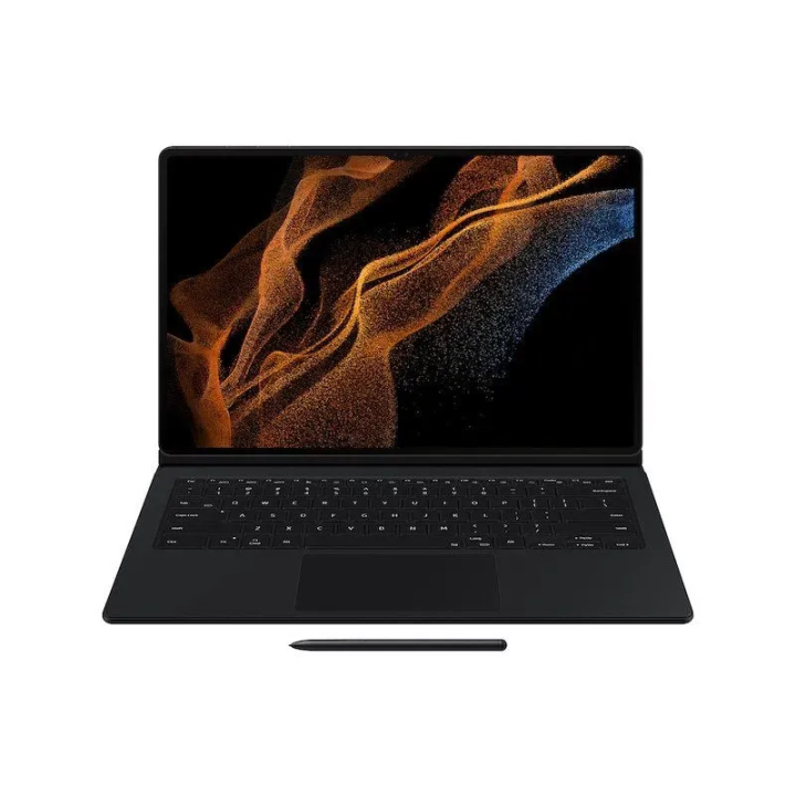 Samsung Tab S8 Ultra Book Cover Keyboard crni