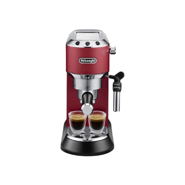 De’Longhi Dedica EC685– espresso aparat za kafu, crveni