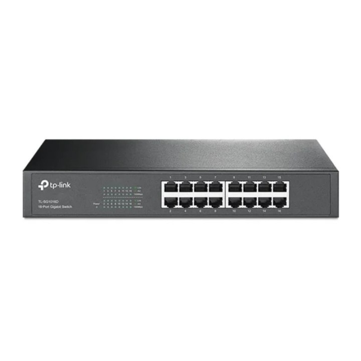 TP-LINK TL-SG1016D 16-Port Gigabit Desktop/Rackmount Switch