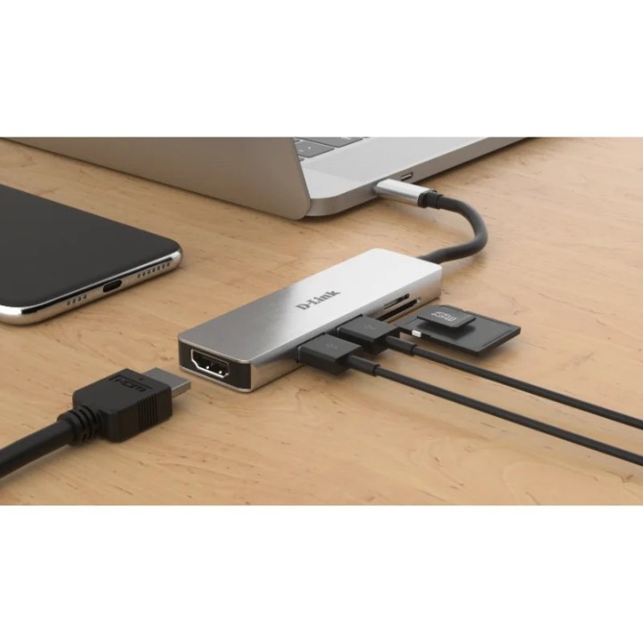 D-Link DUB-M530 5-in-1 USB-C Hub