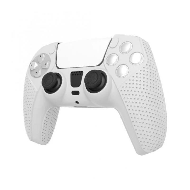White Shark silicone case kontrolera za PS5 bijeli PS-541
