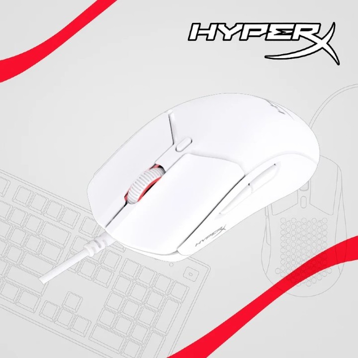 HyperX Pulsefire Haste 2 Gaming Miš Bijeli