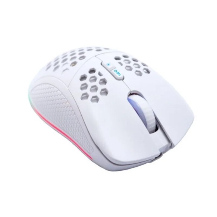 MS miš bežični gaming NEMESIS M700 bijeli