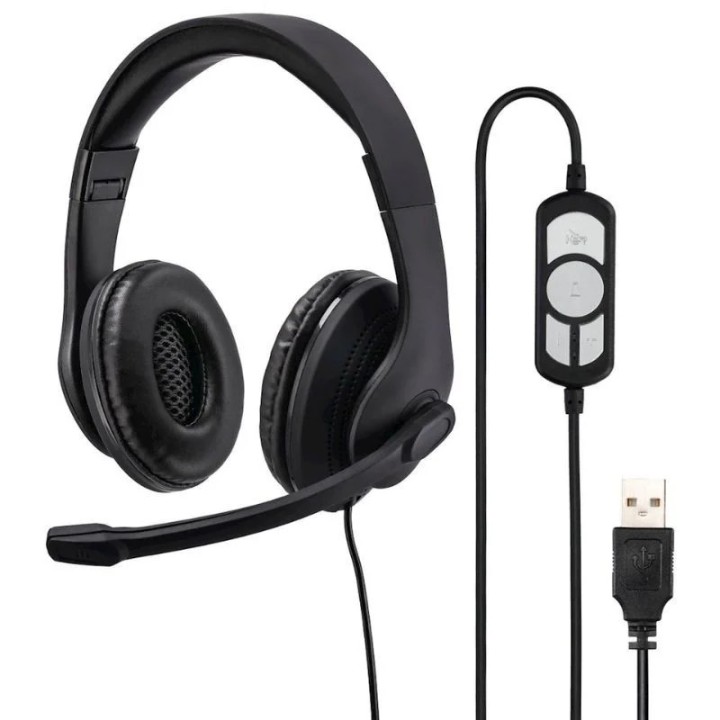 Slušalice Hama HS-USB300 PC Office Headset Crne