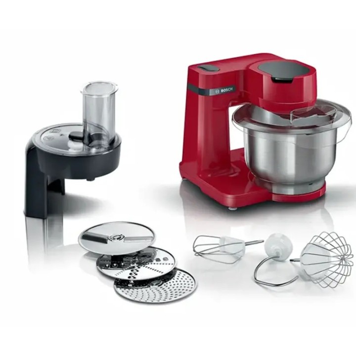 Bosch multipraktik kuhinjski aparat MUMS2ER01, Inox posuda, crvena