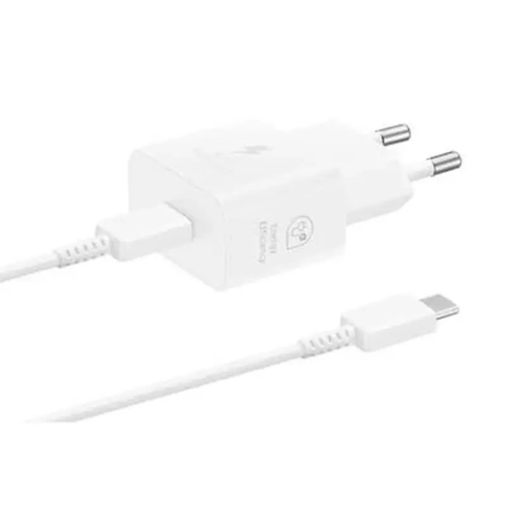 Samsung punjač 25W za ultra brzo punjenje Type-C bijeli (kabal uključen)